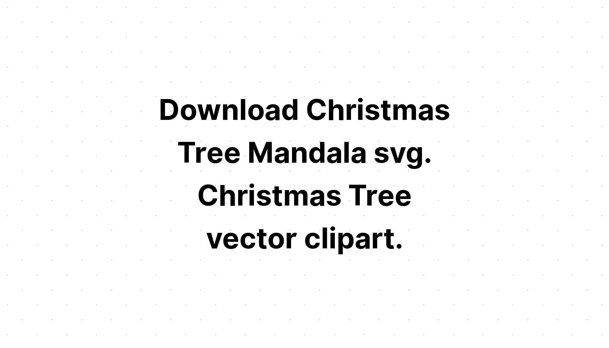 Download Mandala Tree Svg - Layered SVG Cut File